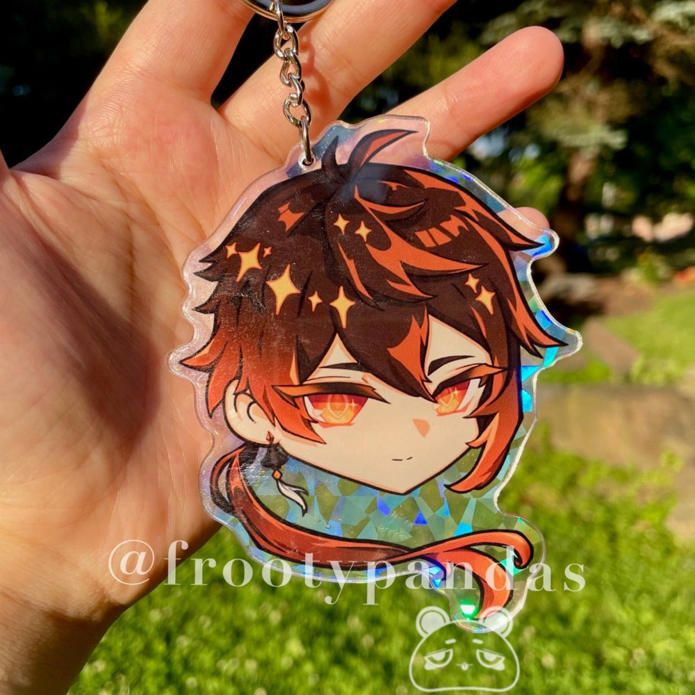 **LIMITED** Large Genshin Portrait Keychains/Charms