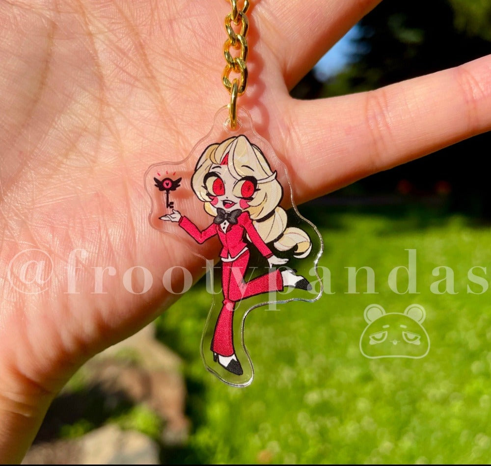 Hazbin Hotel Charms/Keychains