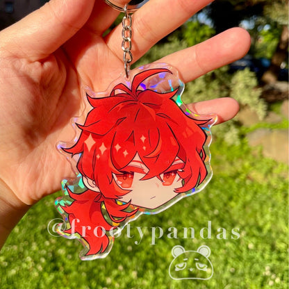 **LIMITED** Large Genshin Portrait Keychains/Charms