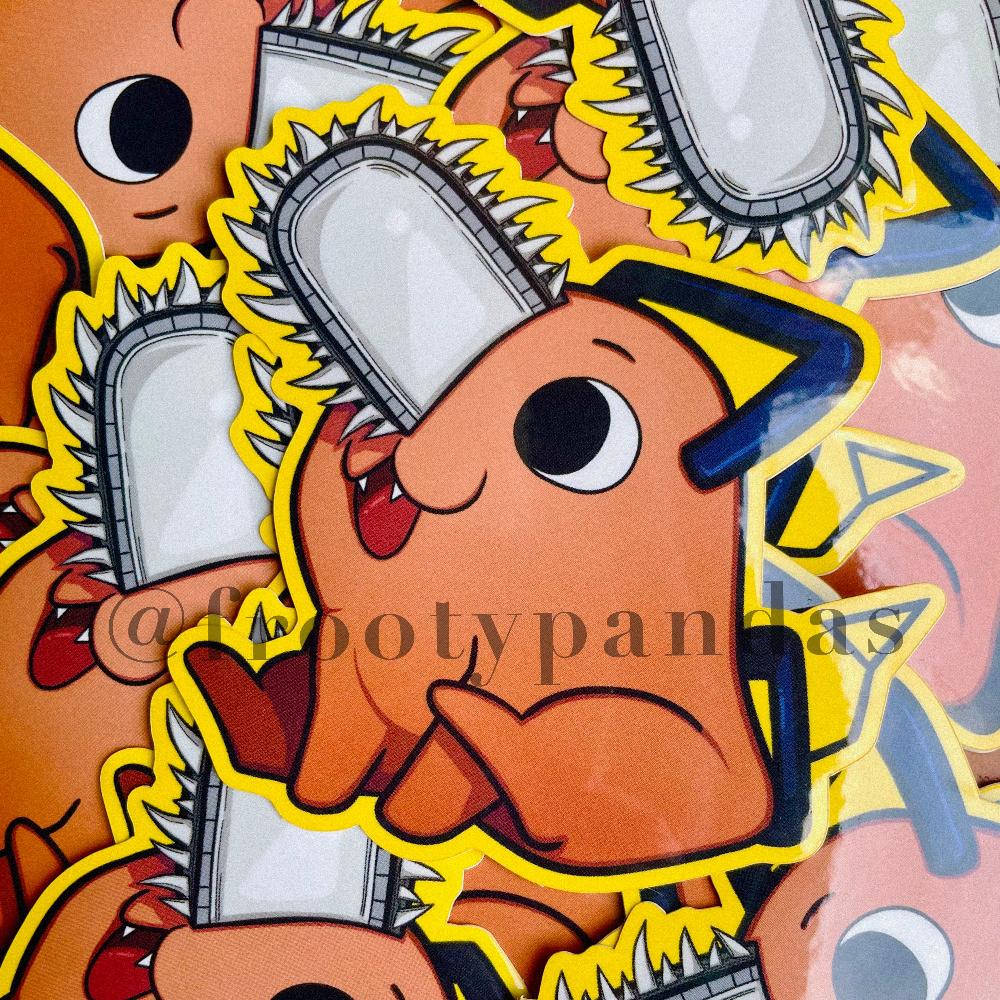 Pochita Die-Cut Sticker