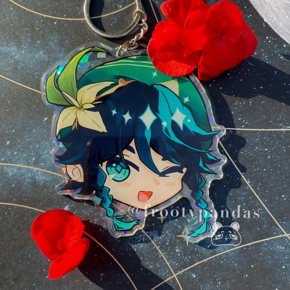 **LIMITED** Large Genshin Portrait Keychains/Charms