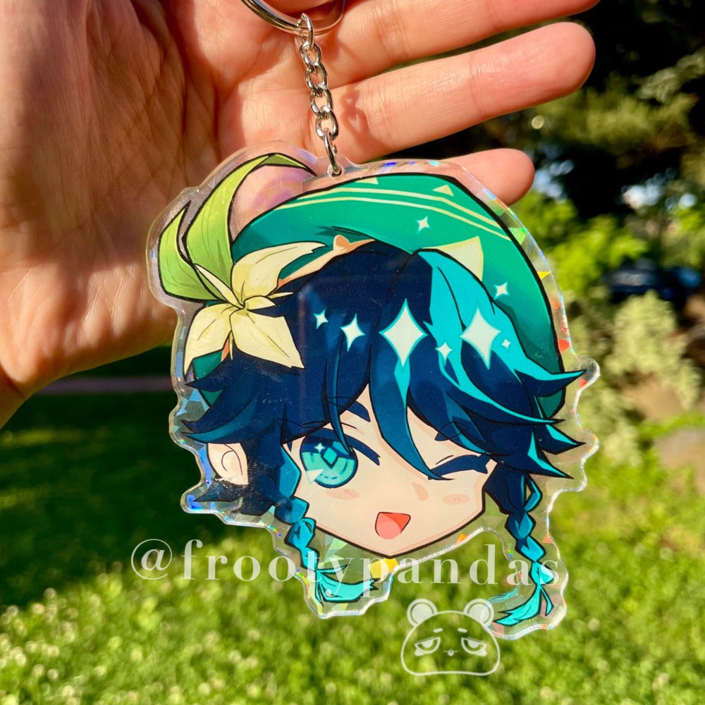 **LIMITED** Large Genshin Portrait Keychains/Charms